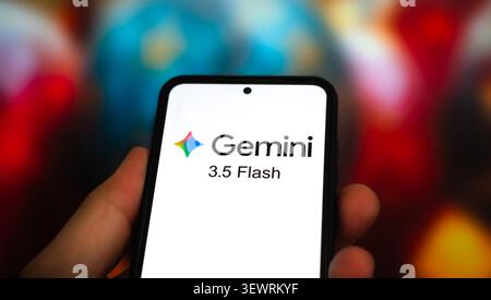 Gemini by Google Deepmind Stock Photo