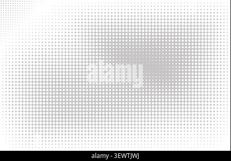 Pop-art Dots Background. Monochrome halftone background . Abstract Overlay. Modern Texture. Vector illustration Stock Vector