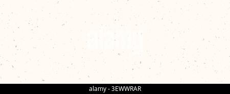 Cream beige dotted speckle texture. Craft eggshell grainy paper seamless background. Aged ecru repeating wallpaper. Recycled surface backdrop with specks, flecks, particles. Vector off white kraft bg Stock Vector