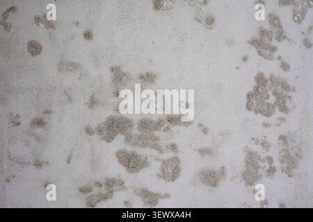 Gray concrete wall texture, rough plaster background for design Stock Photo