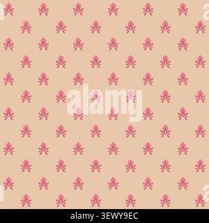 Traditional Ditsy Blossom Repeating Art Stock Vector