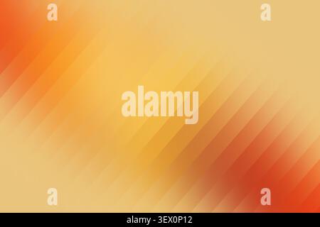Abstract background showing diagonal stripes and warm color gradient from orange to yellow hues. Perfect for modern design Stock Photo