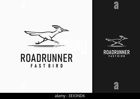Roadrunner logo symbol icon design Stock Vector