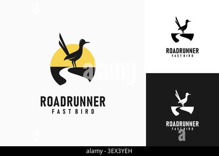Roadrunner logo symbol icon design Stock Vector