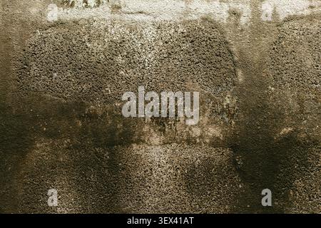 old grunge dirty aged weathered rough dirty concrete wall texture. dry rain mold stain surface with grunge dust abstract building for background. Stock Photo