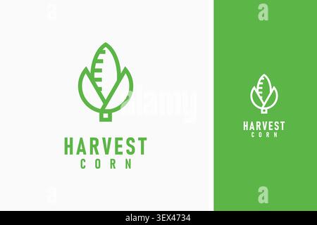 Corn logo symbol icon design Stock Vector