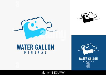 Water gallon logo symbol icon design Stock Vector
