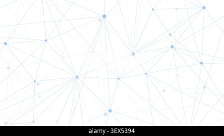 Global network connection concept. Big data visualization. Social network communication in the global computer networks. Internet technology. Business Stock Vector