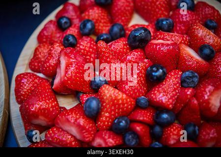 Mixed berry fruit, Stock Photo