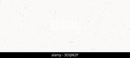 Cream beige dotted speckle texture. Craft eggshell grainy paper seamless background. Old ecru repeating wallpaper. Recycled surface backdrop with specks, flecks, particles. Vector off white kraft bg Stock Vector