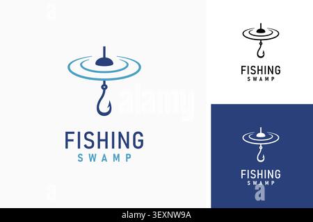 Fishing logo symbol icon design Stock Vector