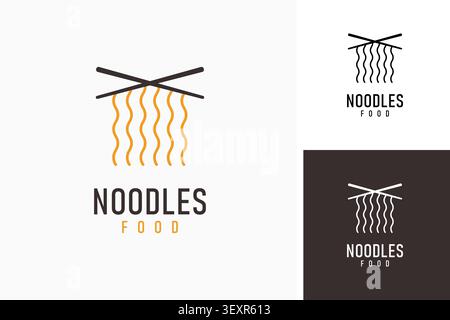 Noodles logo symbol icon design Stock Vector
