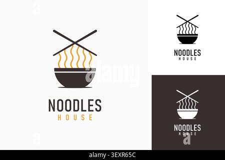 Noodles logo symbol icon design Stock Vector