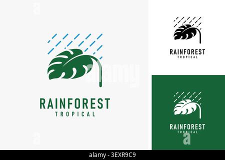 Rainforest logo symbol icon design Stock Vector