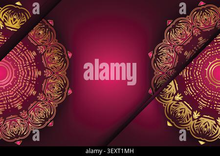 abstract geometric mandala color background Stock Vector