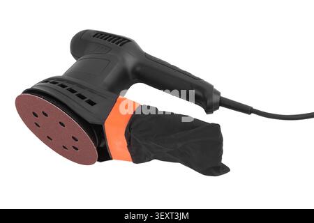 Electric sander tool isolated on white background Stock Photo