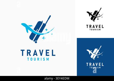 Air travel logo symbol icon design Stock Vector