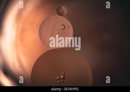 Abstract Colorful Dots on Vibrant Background Stock Photo