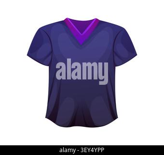 Sport jersey shirt American football player outfit Stock Vector