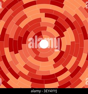 Small padding. Abstract pattern. Simple solid cells. Segments centered. Artistic vector image. Stock Vector