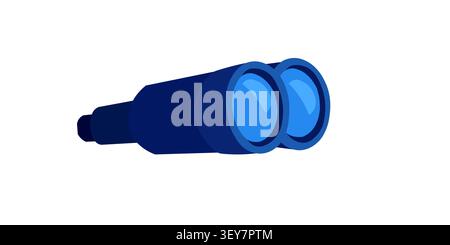 Tourist, travel binoculars Stock Vector