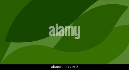 Abstract green vector background Stock Vector