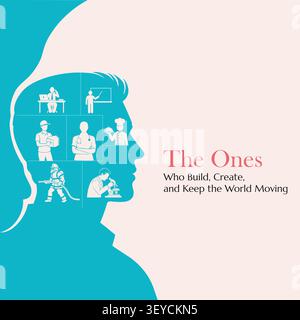 International Labor or Men Day Stock Vector