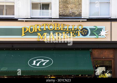 London, United Kingdom - May 25, 2026: Portobello Road Market is one of the worlds most famous street markets, located in the vibrant Notting Hill dis Stock Photo