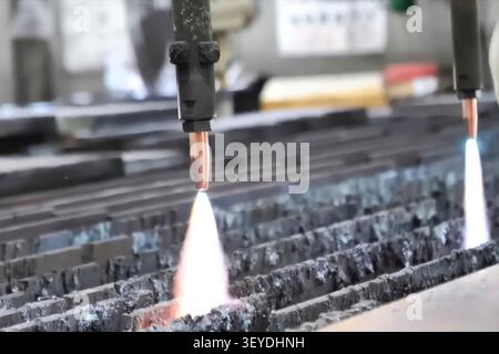 CNC welding machine with water cooling. Stock Photo