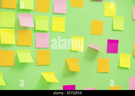 Many reminders in business concept Stock Photo
