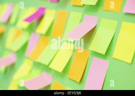 Many reminders in business concept Stock Photo