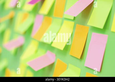 Many reminders in business concept Stock Photo