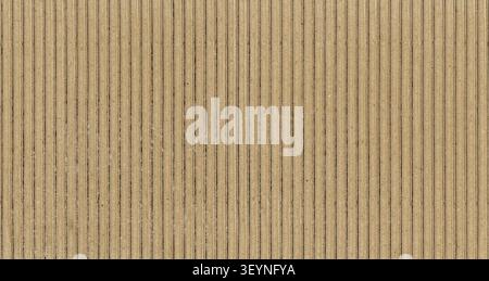 brown corrugated cardboard texture useful as a background Stock Photo