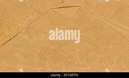 brown paper texture useful as a background Stock Photo