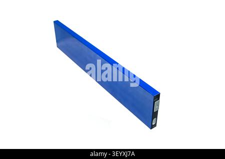 lithium battery Battery pack isolated on white Stock Photo