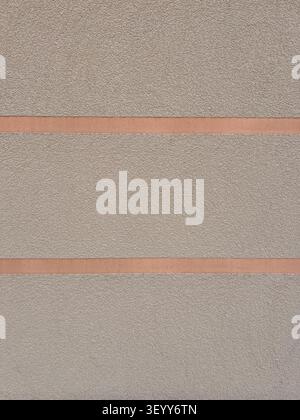 Beige Wall Texture With Decorative Stripes Minimal Background Stock Photo