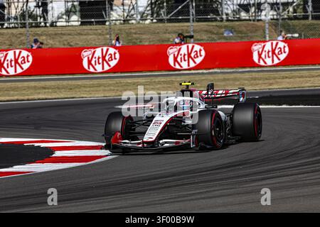 (87) Oliver Bearman (GBR) - TGR Haas F1 Team during the  Qualify session of Formula 1 Lenovo British Grand Prix 2026 at Silverstone Circuit in Silvers Stock Photo