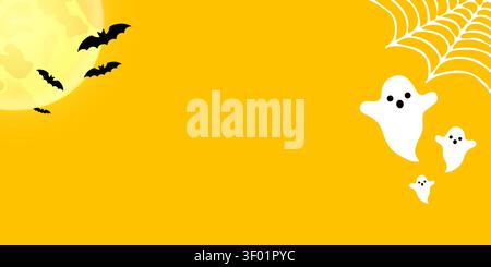 Background vector design with halloween theme Stock Vector