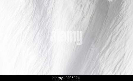 Fine grained texture of close-up white crinkle fabric. Stock Photo