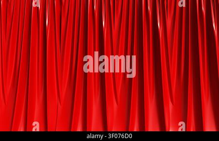 red pink orange color velvet curtain background wallpaper texture surface fabric red velvet curtain material clothes merry christmas xmas happy new ye Stock Photo