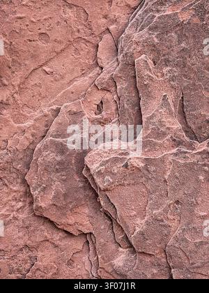 Navajo sandstone rock formation on Valley of the Gods, Utah. Stock Photo