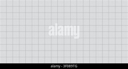 Millimeter graph paper background illustration Stock Vector