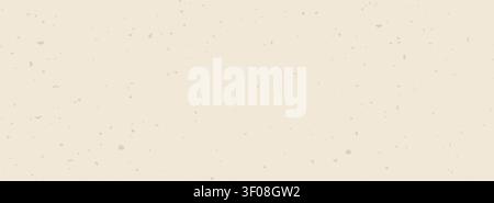 Sustainable Paper Texture. Cardboard background. Recycle grain creamy sand background. Simple Vector illustration Stock Vector