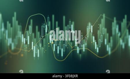Traders analyze market trends using charts and graphs for better decision making Stock Photo