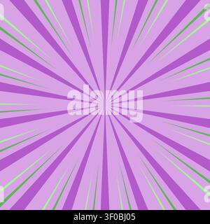 Pink Sunburst Pattern Background Stock Vector