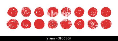 Japanese rising sun icon. Freehand brushstroke and rough grunge texture. Ink splatter and distress paint for vintage badge design. Vector illustration Stock Vector