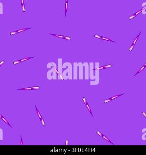seamless pattern light projectile game cartoon. blaster weapon, flash sprite, magic blast light projectile game sign vector Stock Vector