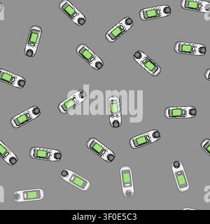 seamless pattern measurement spirometer cartoon. respiratory function, diagnosis health, breathing pulmonary measurement spirometer sign vector Stock Vector