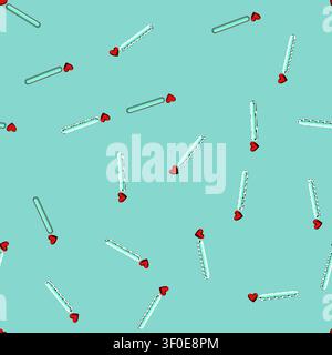 seamless pattern 8bit health bar cartoon. load arcade, progress videogame, graphic potion 8bit health bar sign vector Stock Vector