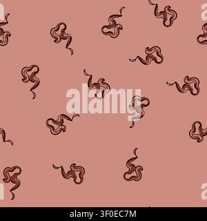 seamless pattern sweet chocolate drip sause cartoon. topping ganache, decadent rich, smooth indulgent sweet chocolate drip sause sign vector Stock Vector